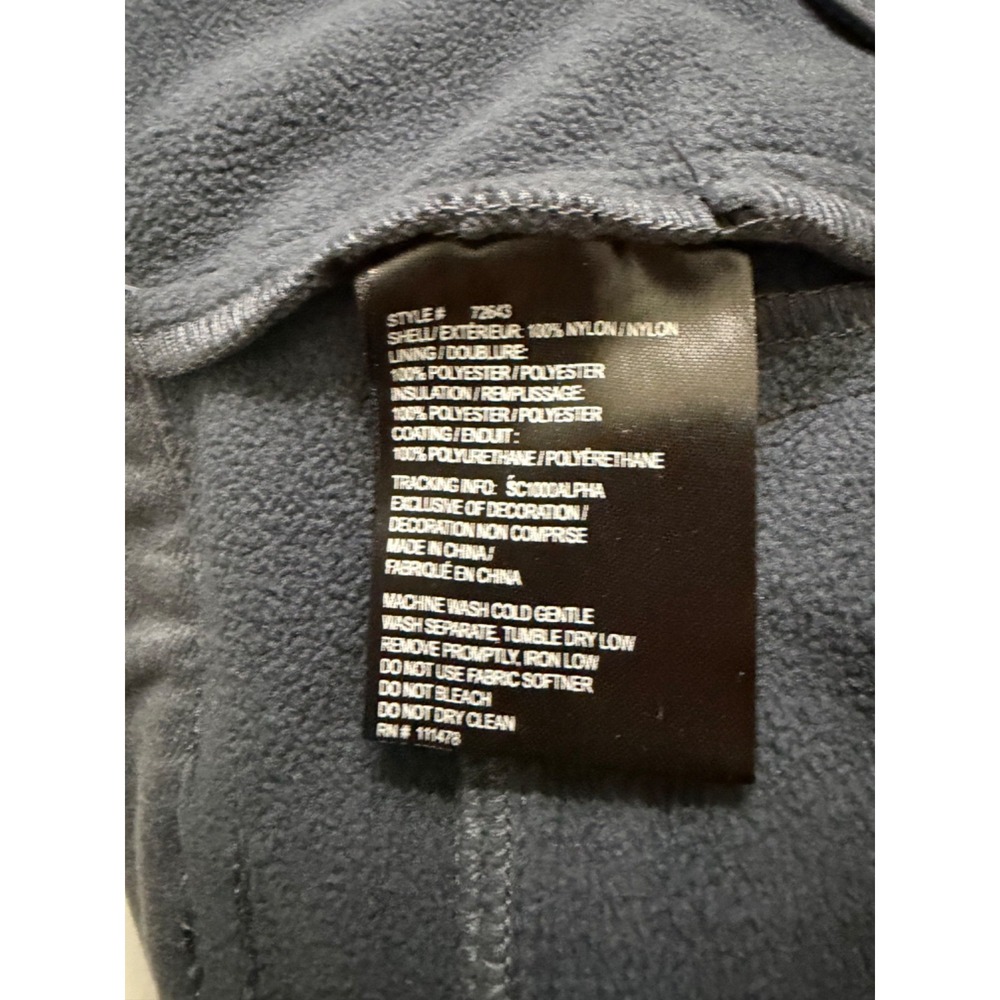 Arctix Sarah Soft Shell Snow Pants Flannel Lined Steel Gray Womans Sz Med - Picture 7 of 8